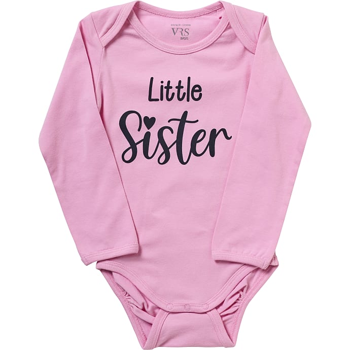 VRS baby body str. 98 - lyserød