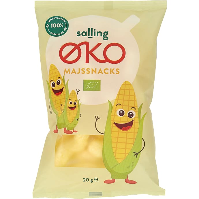 Majssnacks øko