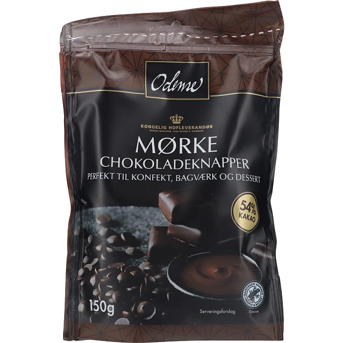 Mørke Chokoladeknapper