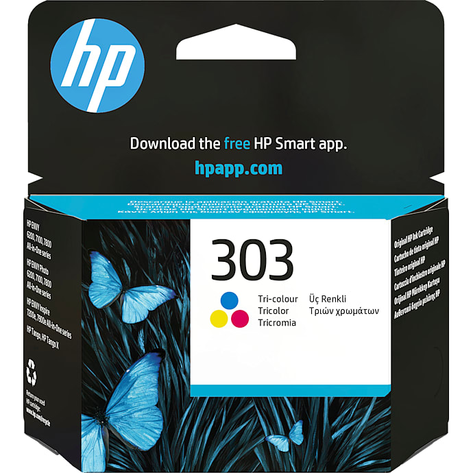 HP 303 blækpatron – farve