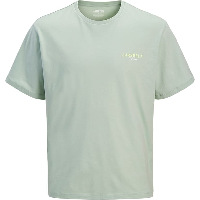 JJ REBEL Herre T-shirt Print Lysegrøn