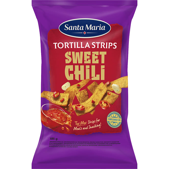 Tortillachips m. sød chili