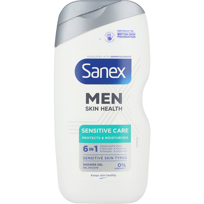 Sensitive Care Protects & Moisturises 6-i-1 shower gel