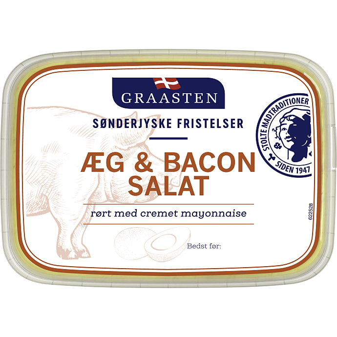 Ægge- og baconsalat