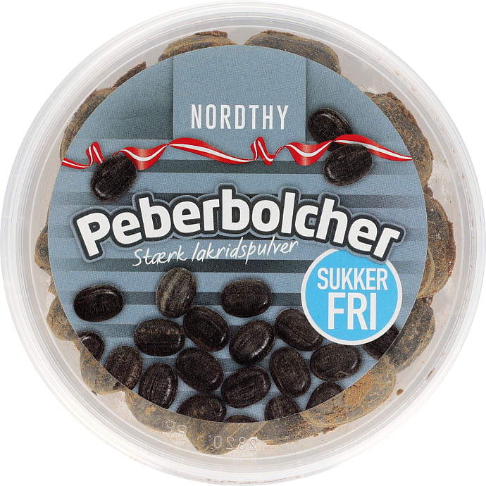 Peberbolcher sukkerfri