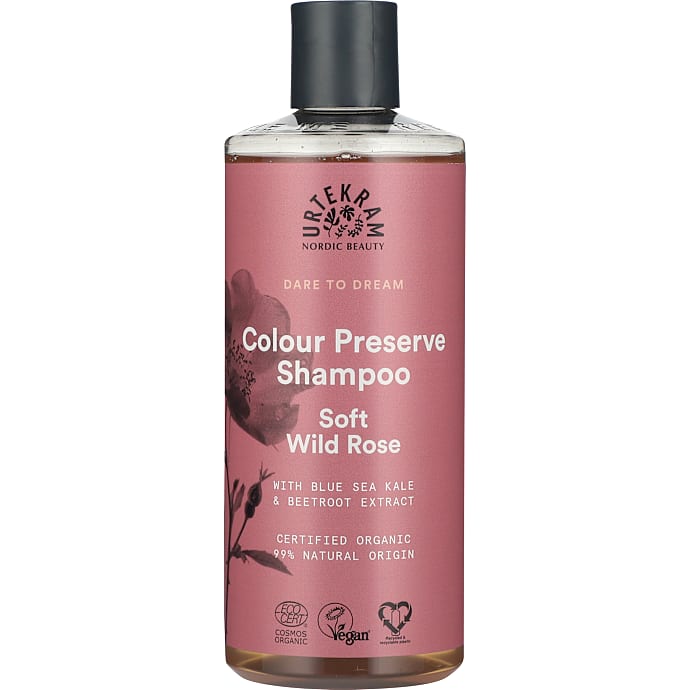 Color Preserve Soft Rose shampoo m. blå grønkål og rødbedeekstrakt