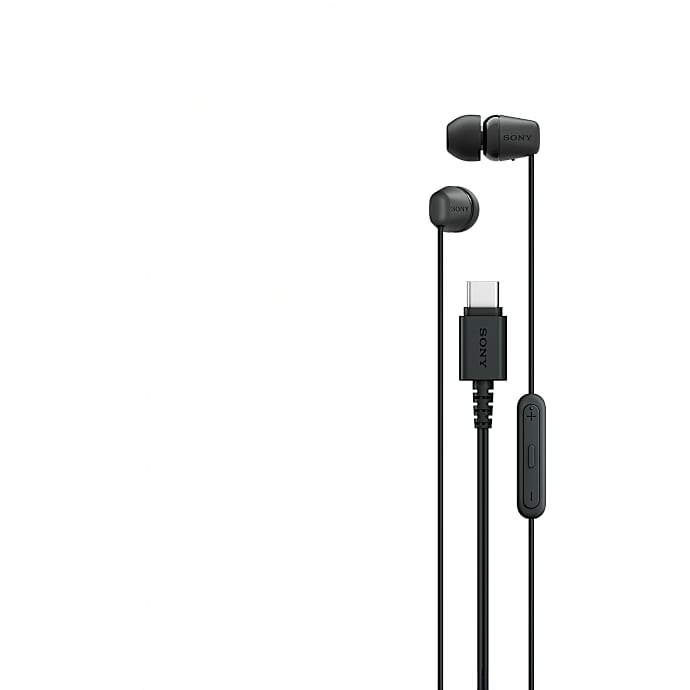 Sony IER-EX15C In-ear Høretelefoner Sort