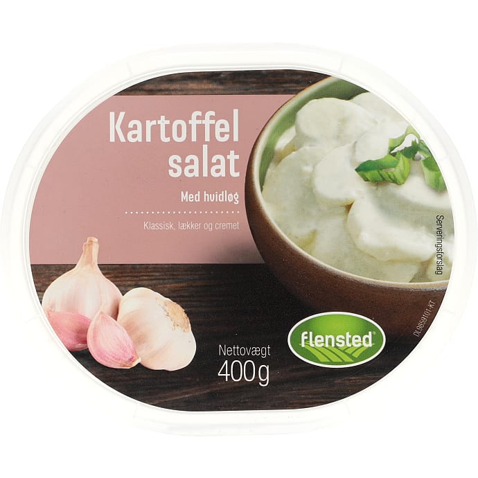 Kartoffelsalat m. hvidløg