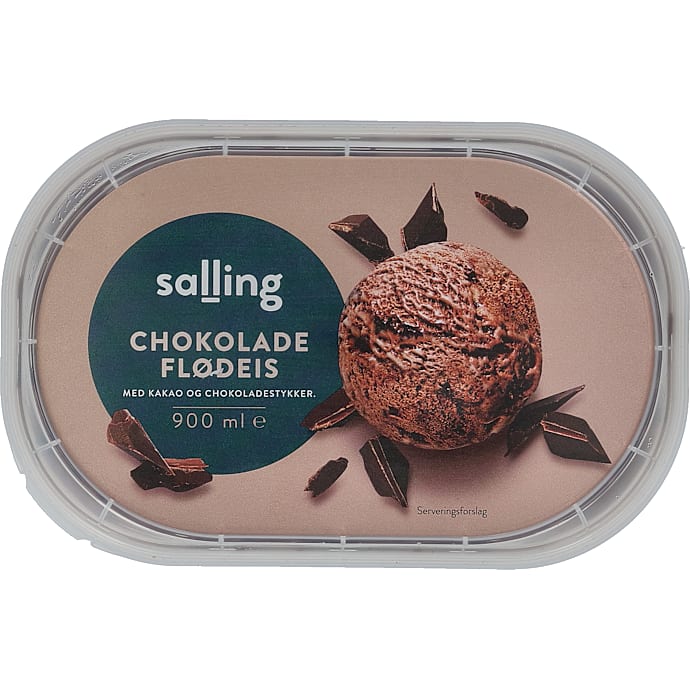 Salling Flødeis Chokolade