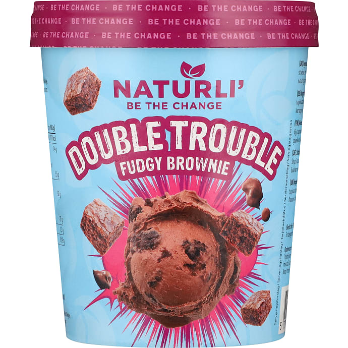 Vegansk is m. brownie