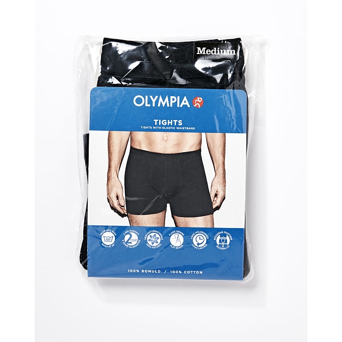 Olympia herre tights str. XL - sort 39 Bilkatogo | Alledagligvarer.dk