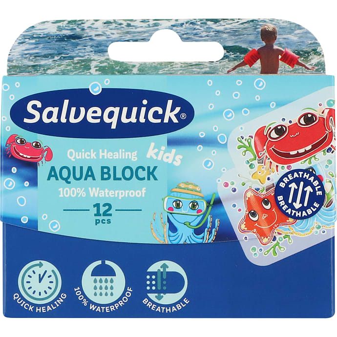Salvequick Plaster vandafvisende 12 stk