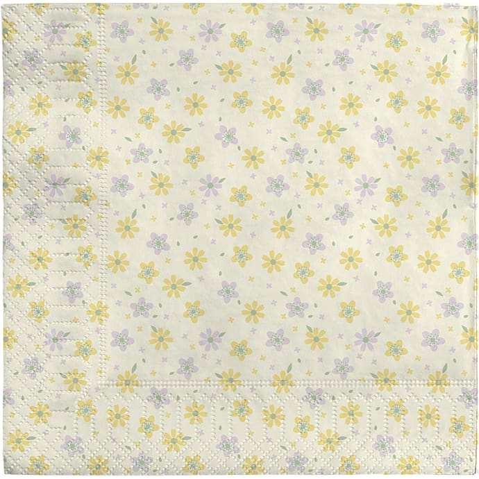 Windsor Påskeservietter 33x33 cm Blomst
