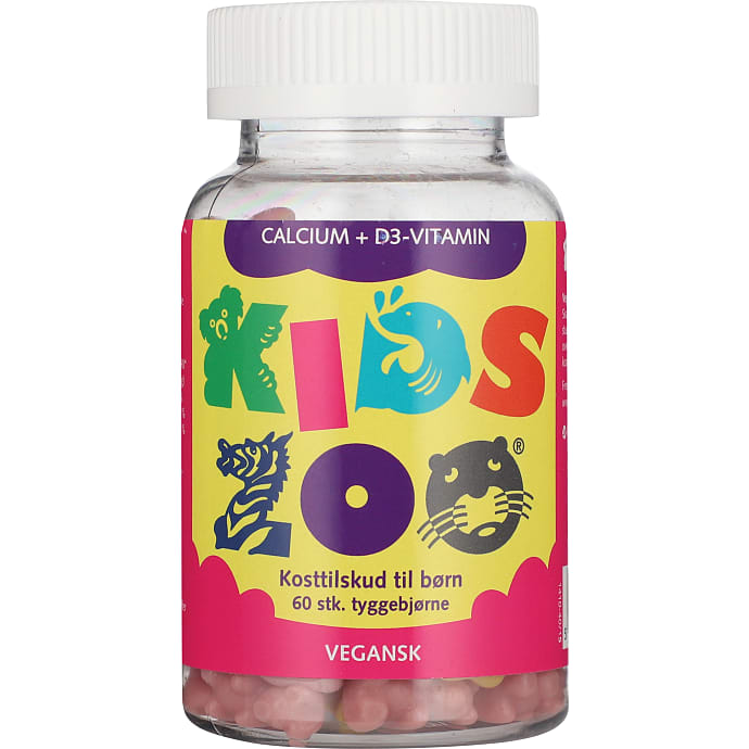 Kids Zoo Kalk + D3-vitamin