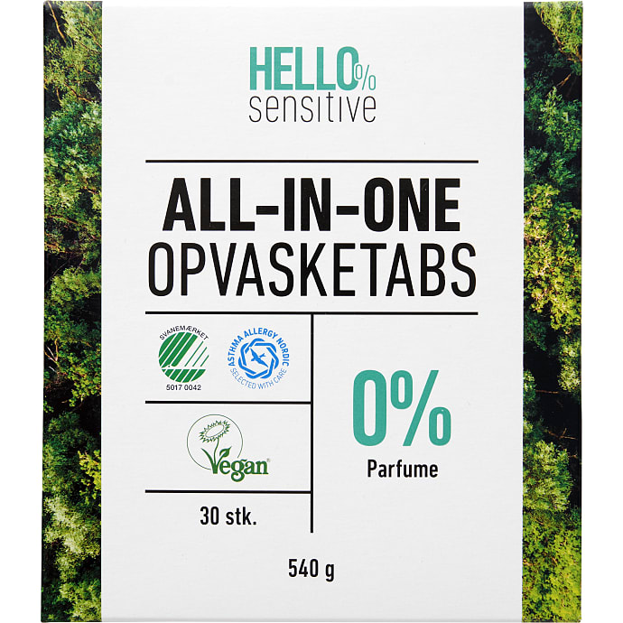 Hello Sensitive Opvasketabs all-in-one
