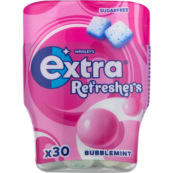 Extra Refreshers Bubblemint tyggegummi