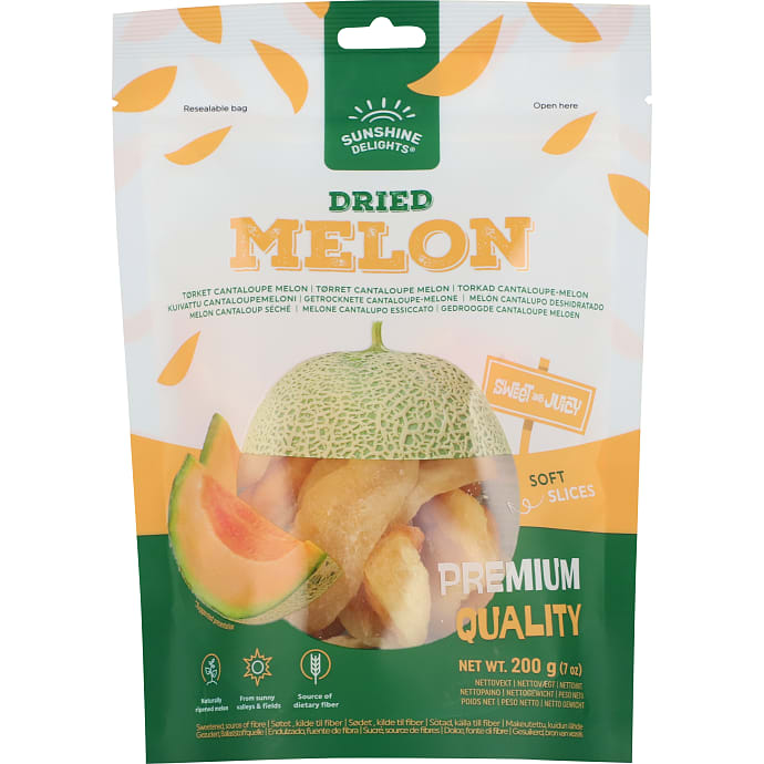 Tørret melon