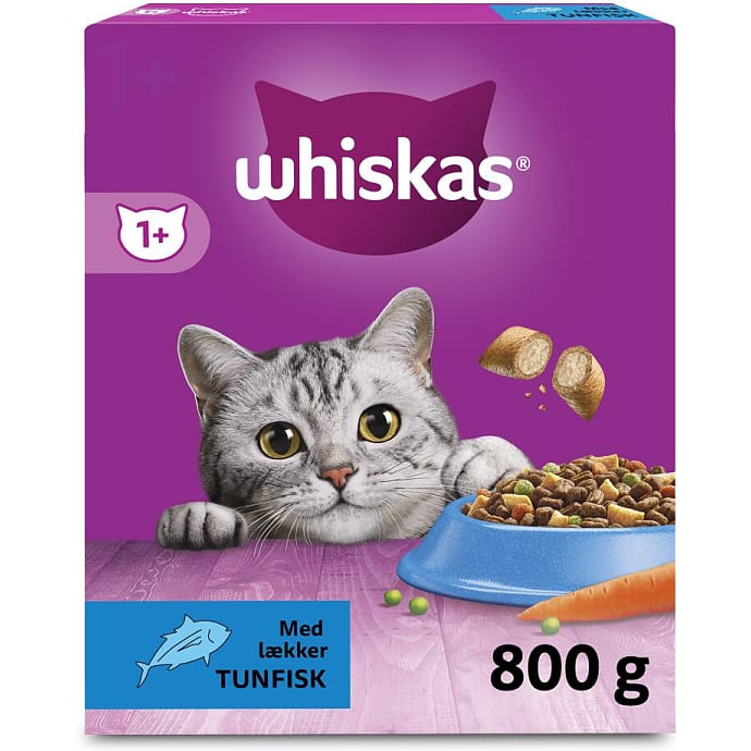 Whiskas Tørfoder m. tun 800 g