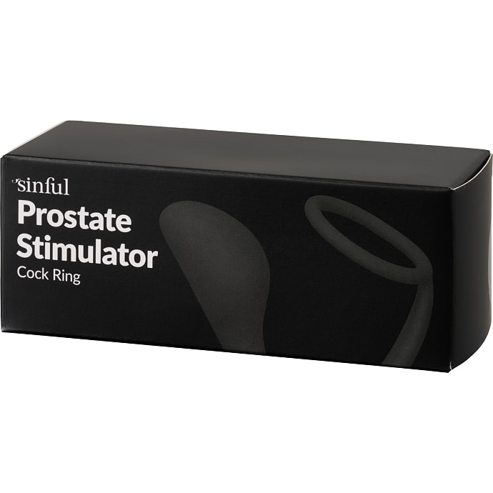 Sinful penisring med prostata stimulator