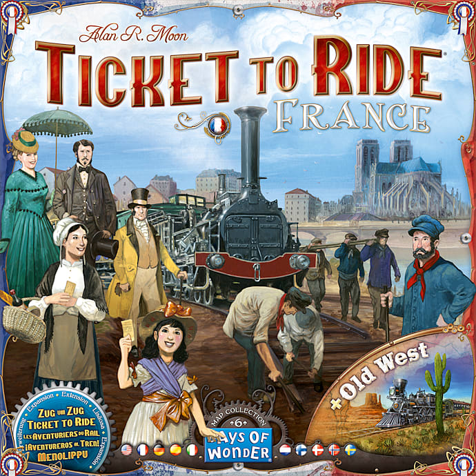 Ticket to Ride France - Old West 6