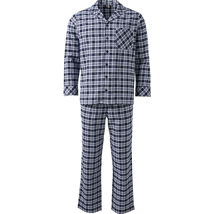 VRS herre pyjamas str. L - mørkeblå