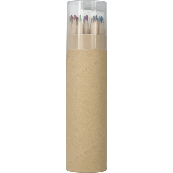 Danpen farveblyanter m. blyantspidser 24 stk