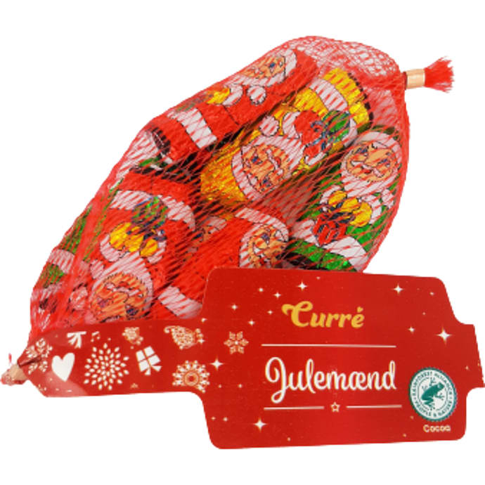 Chokoladejulemænd i net