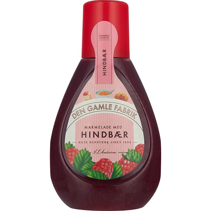 Hindbærmarmelade – produktbillede