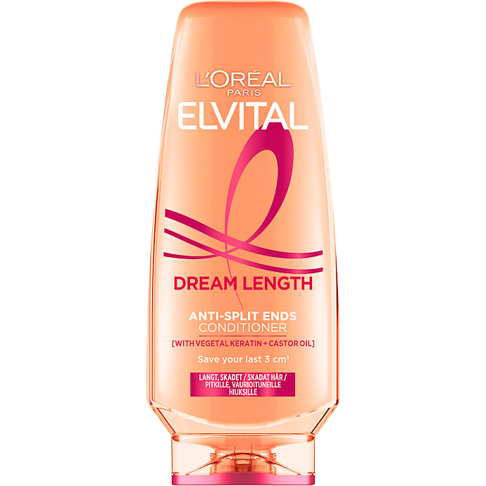 Anti-Split Ends balsam m. keratin og castorolie langt skadet hår