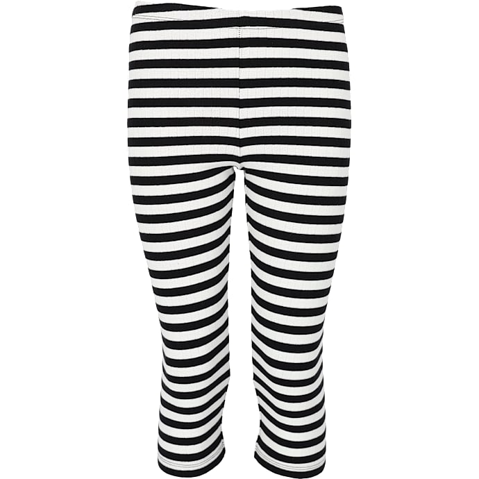 VRS Børne capri leggings sort str. 98/104
