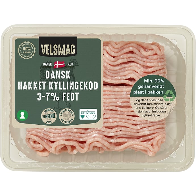 Velsmag Hakket Kyllingekød 3-5% Fedt 400 g