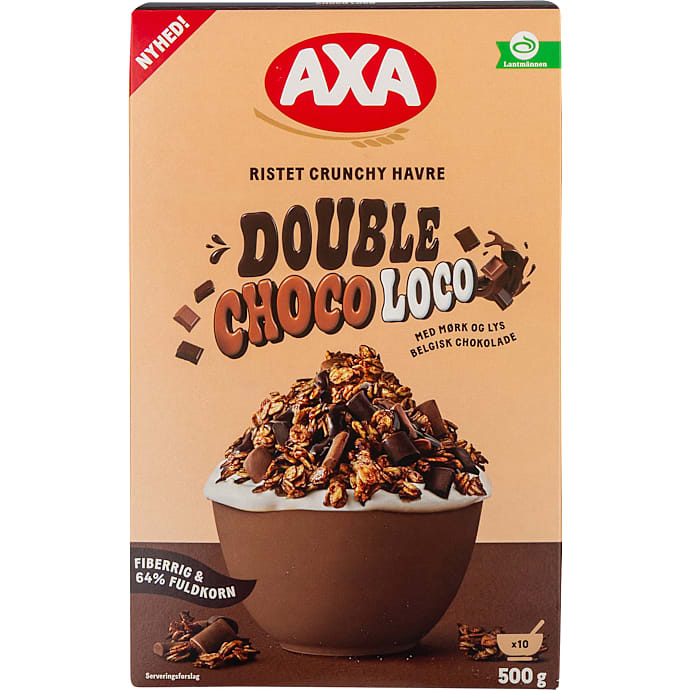 Granola m. mørk- og lyschokolade