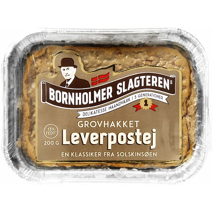 Bornholmer Slagteren Grov Leverpostej