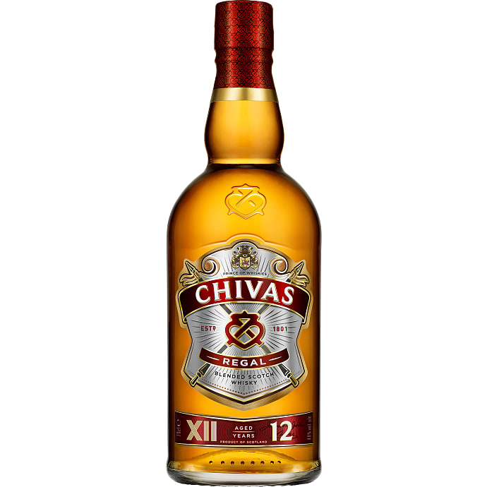Chivas Regal Blended Scotch Whisky 12 År 700 ml