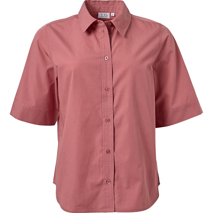 VRS Dame Skjorte Korte Ærmer Rosa