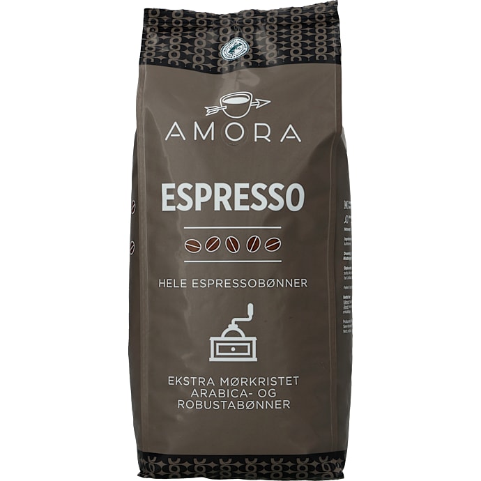 Amora Espresso hele bønner 1 kg