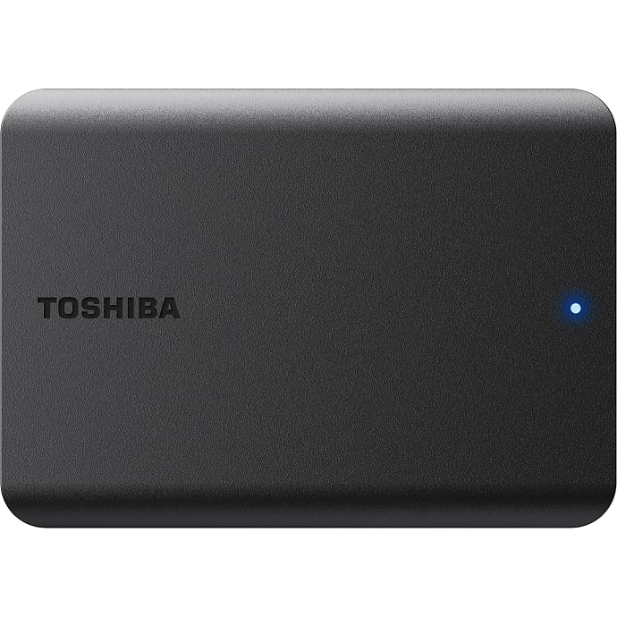 Toshiba Canvio Basics 1 TB ekstern harddisk sort