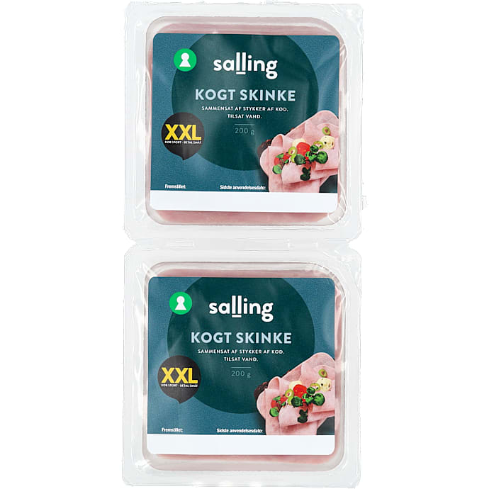 Salling XXL Kogt Skinke i Skiver