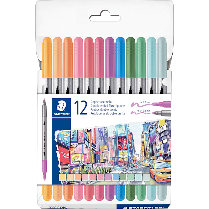 Staedtler Duo Tusser . Pastel