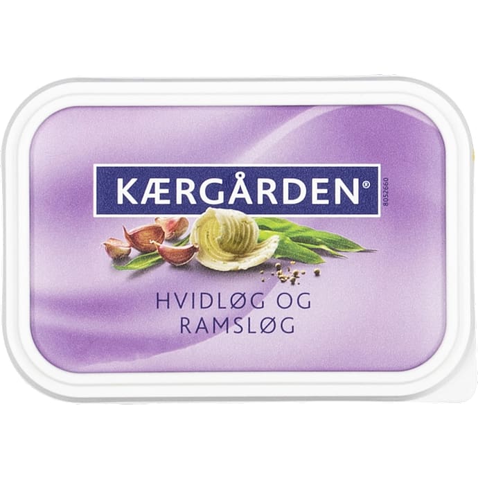 Smørbar m. hvidløg og ramsløg