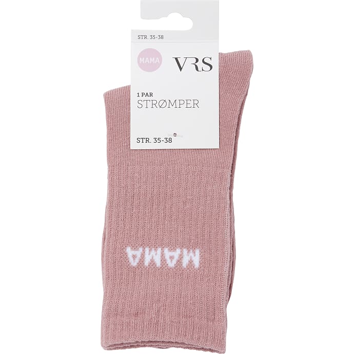 VRS Unisex Tennisstrømper str. 39/42 Rosa
