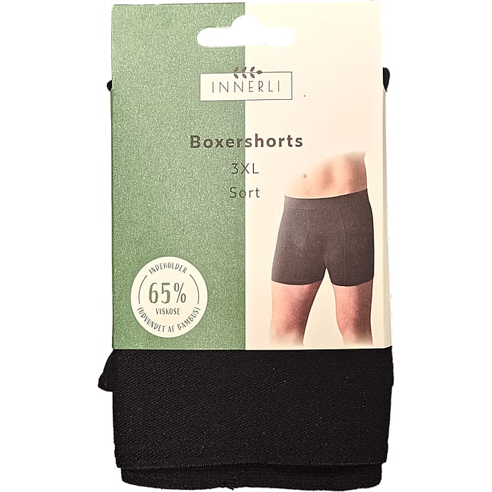 In Herre Boxer Sort M/L
