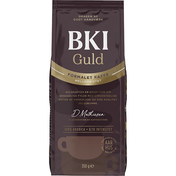 Guld formalet kaffe