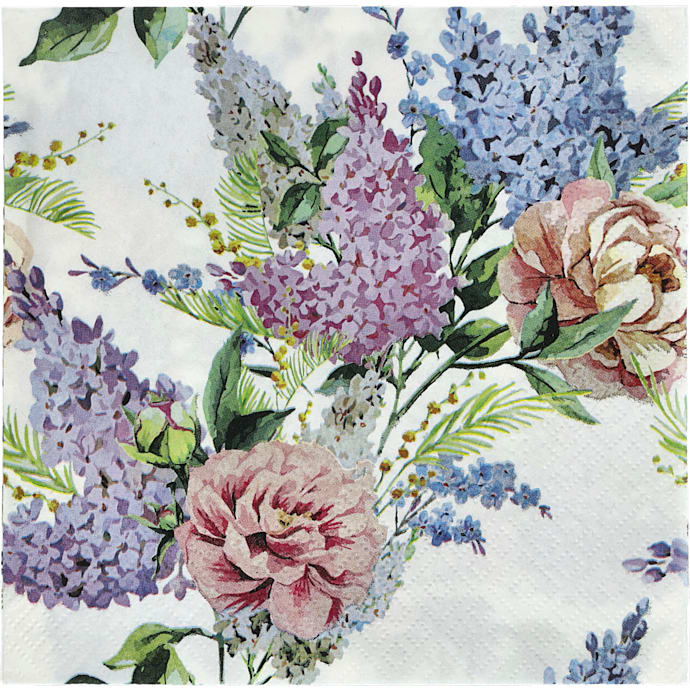 Servietter 33x33 cm med motiv 20 stk