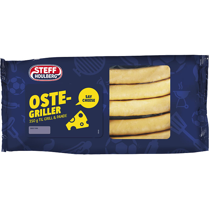 Grillpølser m. ost 62% kød