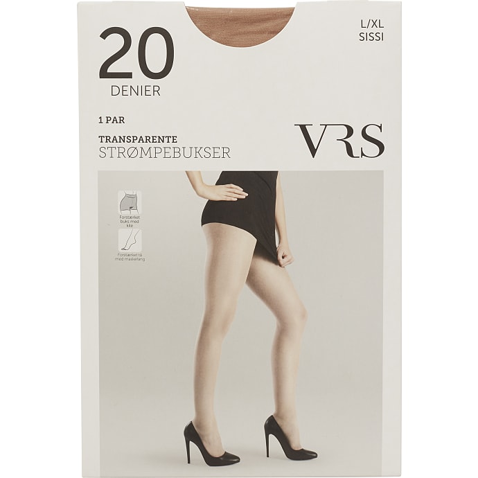 VRS strømpebukser str. L/XL - sissi