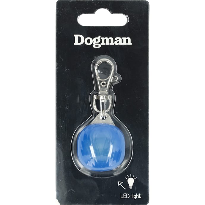 Dogman Hundeblinker med LED Blå