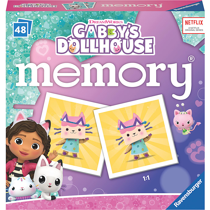 Ravenburger Gabby’s Dollhouse Mini Memory – produktbillede