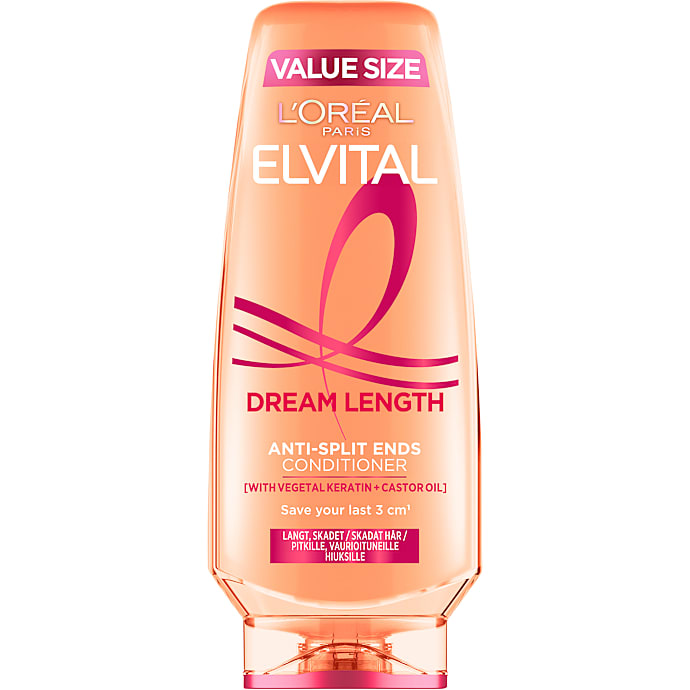 Anti-Split Ends balsam m. keratin og castorolie langt skadet hår
