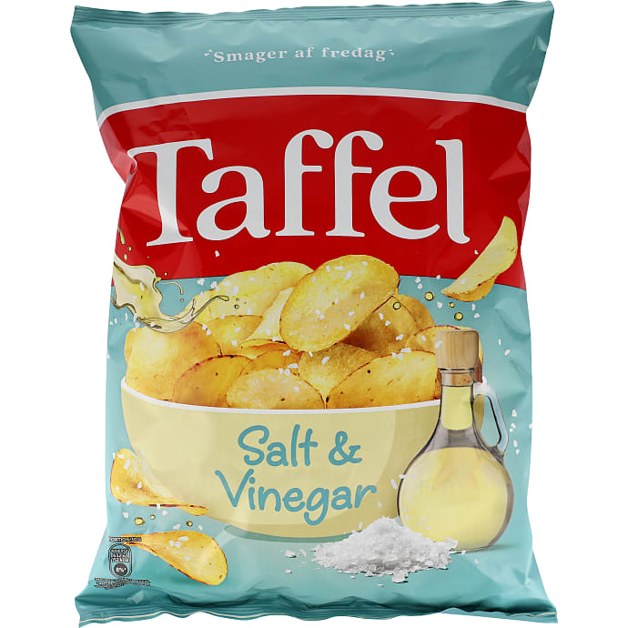 Chips m. salt og eddike